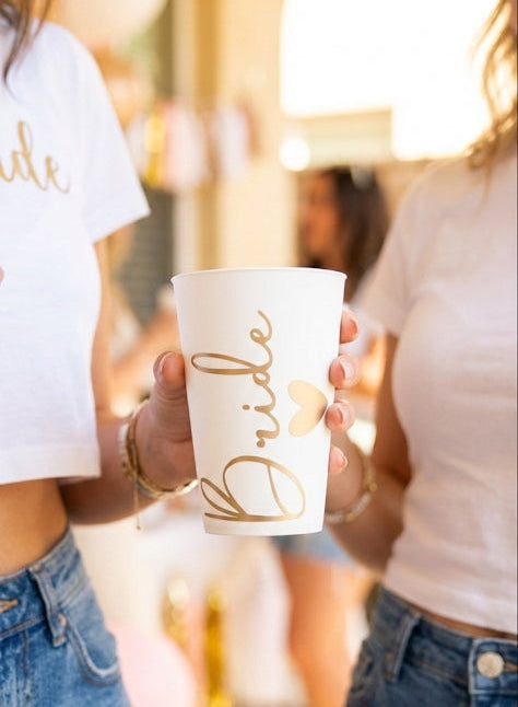 JGA Becher Bride / Braut | Junggesellinnenabschied Becher personalisiert