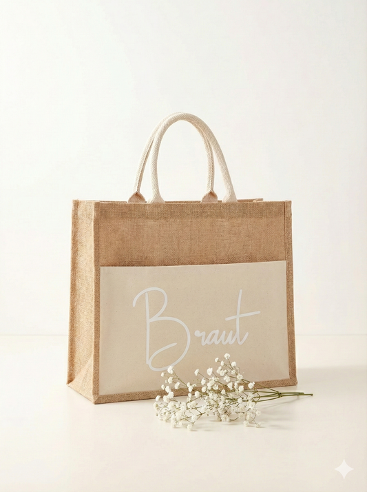 Braut Tasche JGA Shopper Bride