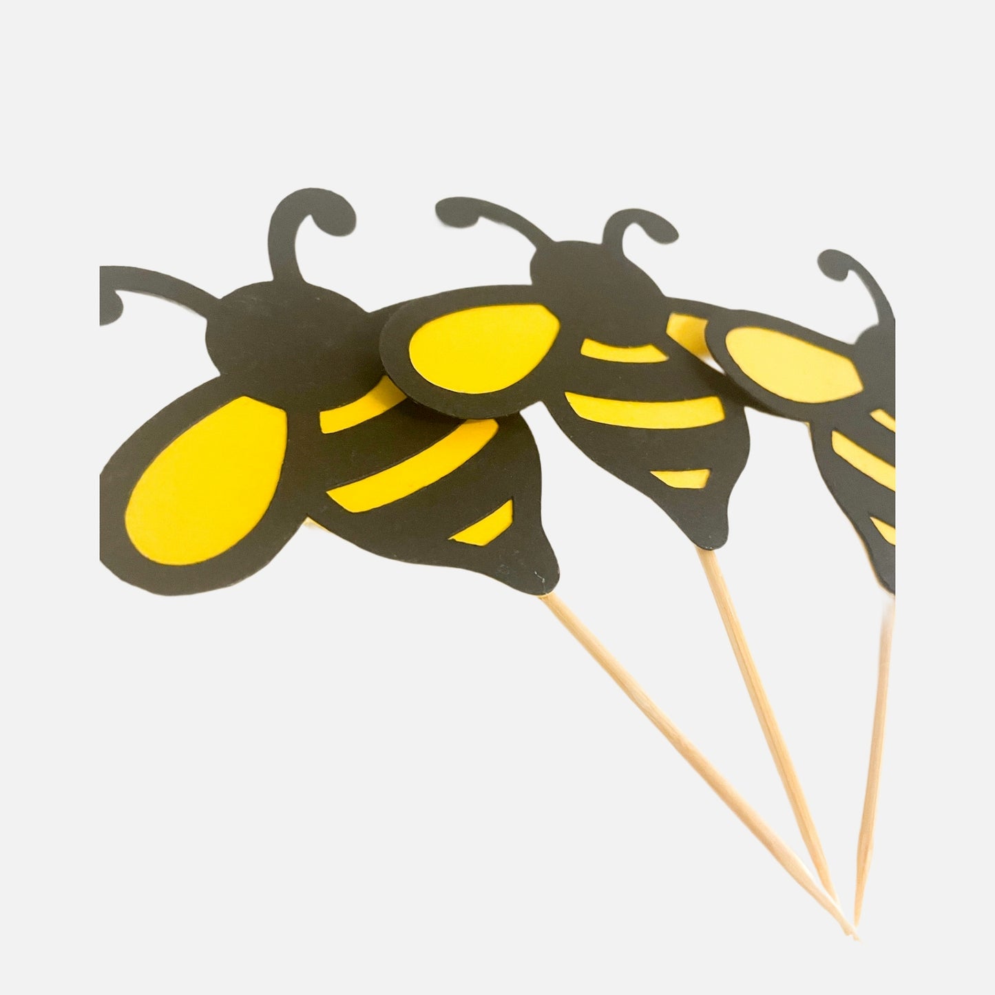 Mini Caketopper "Bienen" Kuchendekoration