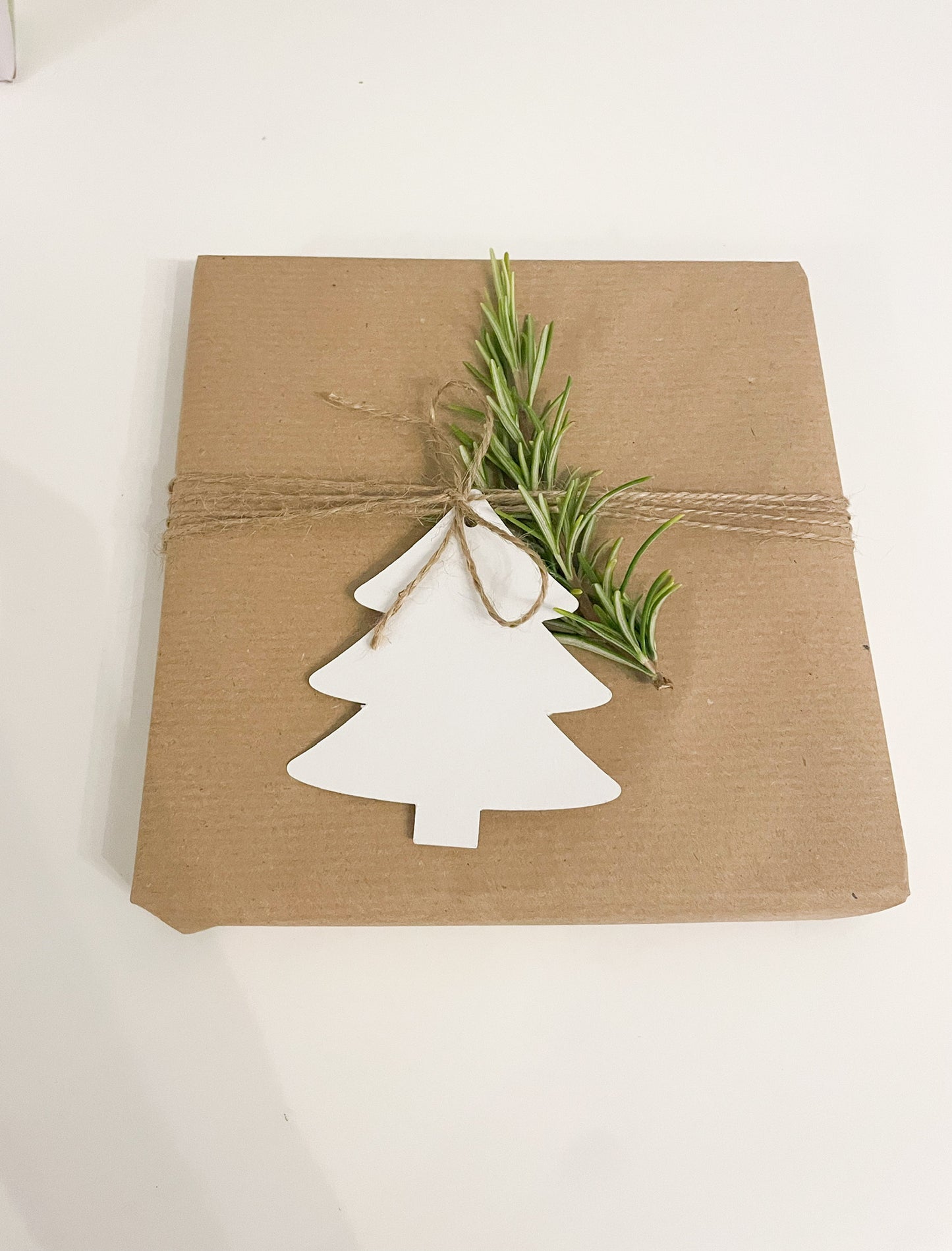 Geschenk Anhänger Set für Weihnachtsgeschenke, Tannenbaum & Stern | Geschenkverpackung Weihnachten
