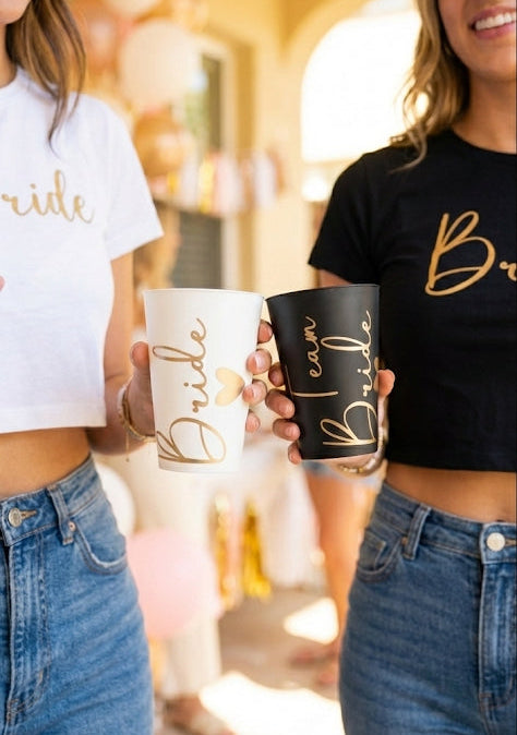 JGA Becher Bride / Braut | Junggesellinnenabschied Becher personalisiert