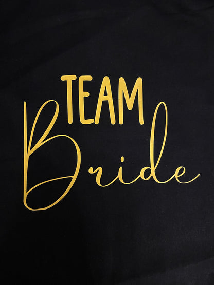 JGA Turnbeutel Jutebeutel Team Braut/Team Bride Junggesellinnenabschied