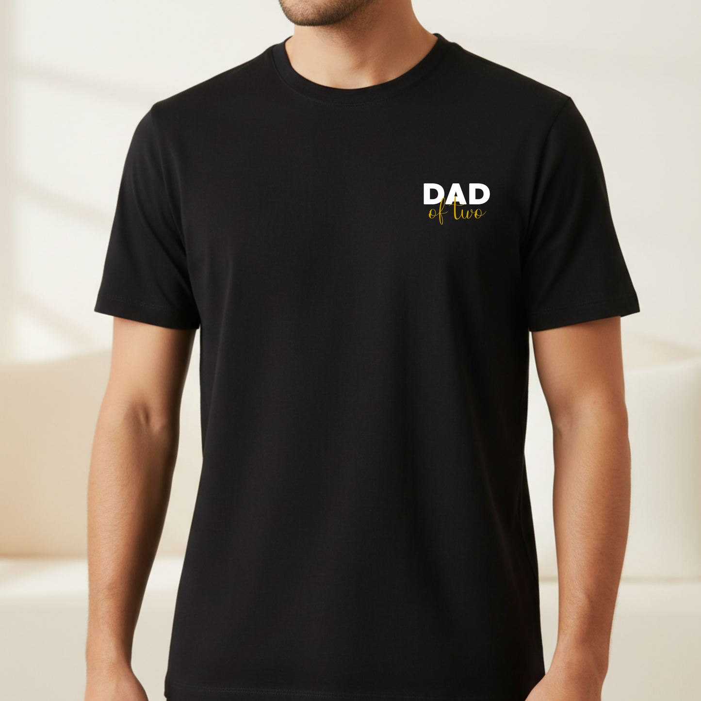 Personalisiertes T-Shirt für den Papa: PAPA / DAD