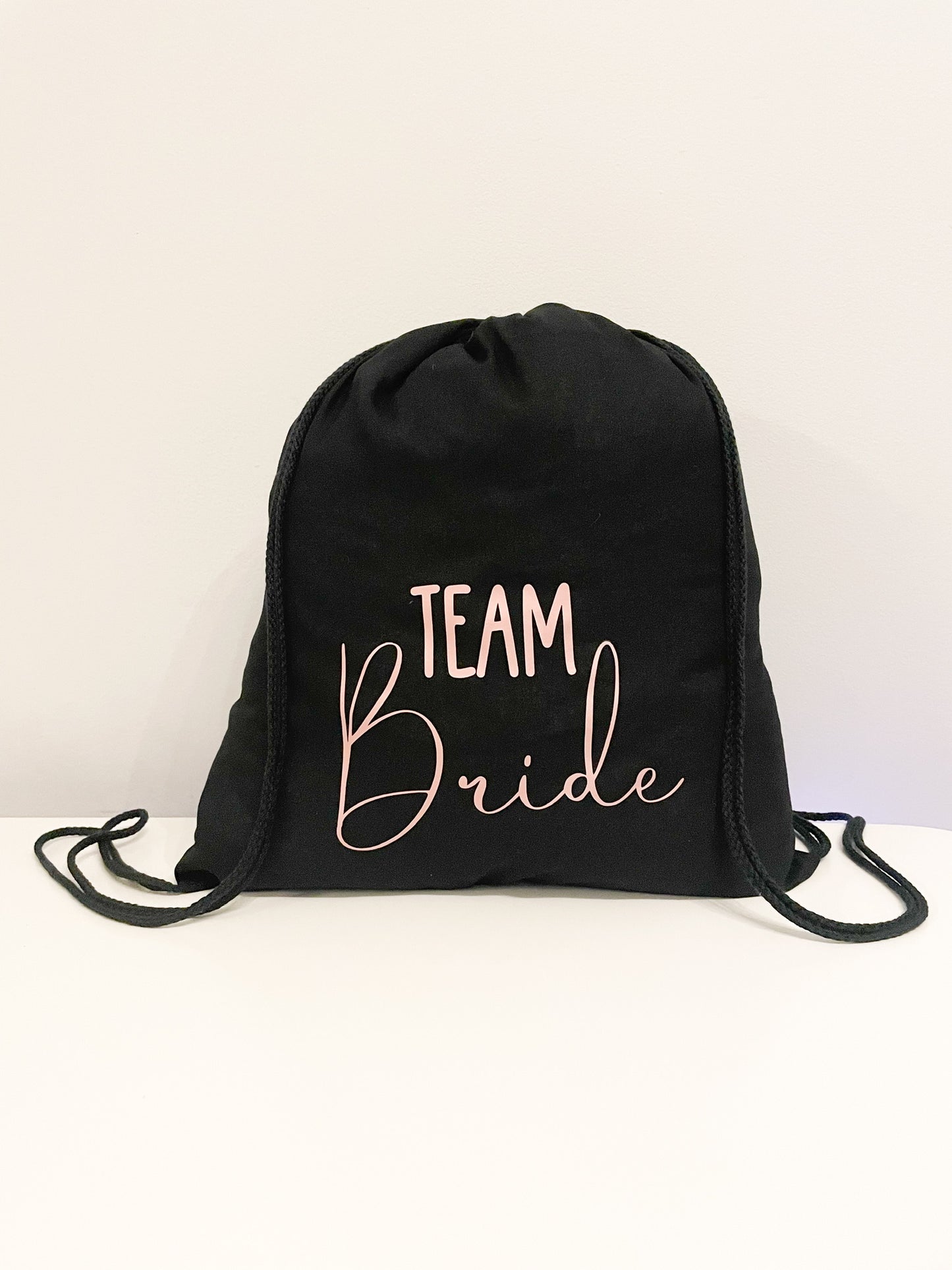 JGA Turnbeutel Jutebeutel Team Braut/Team Bride Junggesellinnenabschied