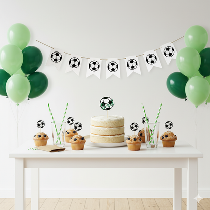 Fußball-Party-Set: Dein komplettes Deko-Paket
