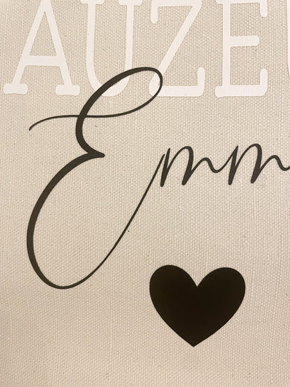 Jutetasche Trauzeugin personalisiert mit Namen | Geschenk, um deine Trauzeugin zu fragen | Tragetasche „Willst du meine Trauzeugin sein“