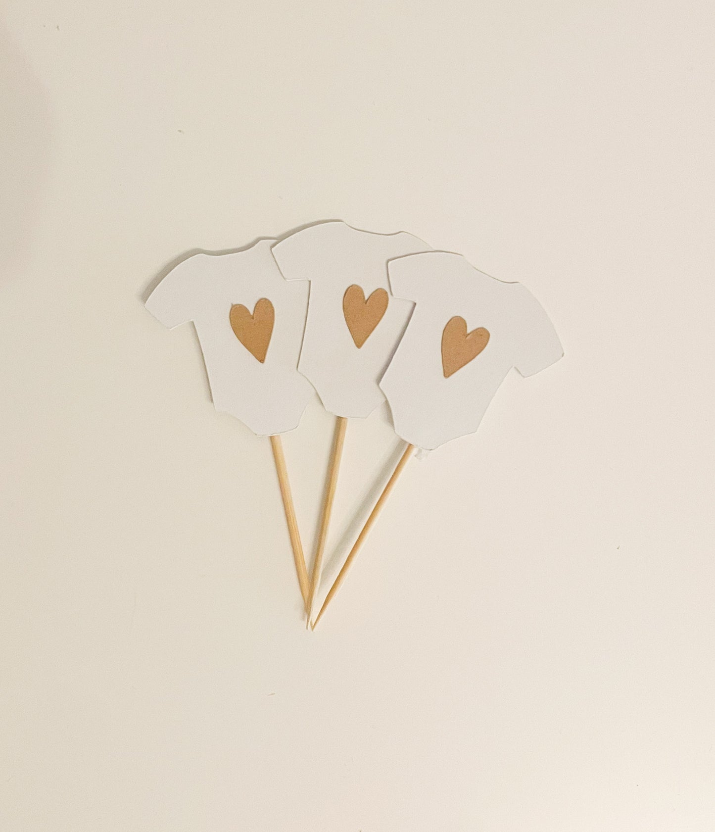 Mini Caketopper für Babyparty, Muffindeko