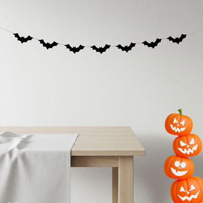 Fledermaus Girlande Halloween Dekoration gruselige Deko