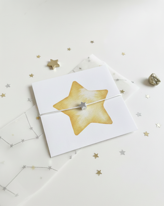 Wunscharmband Sterne Armband Gold Silber